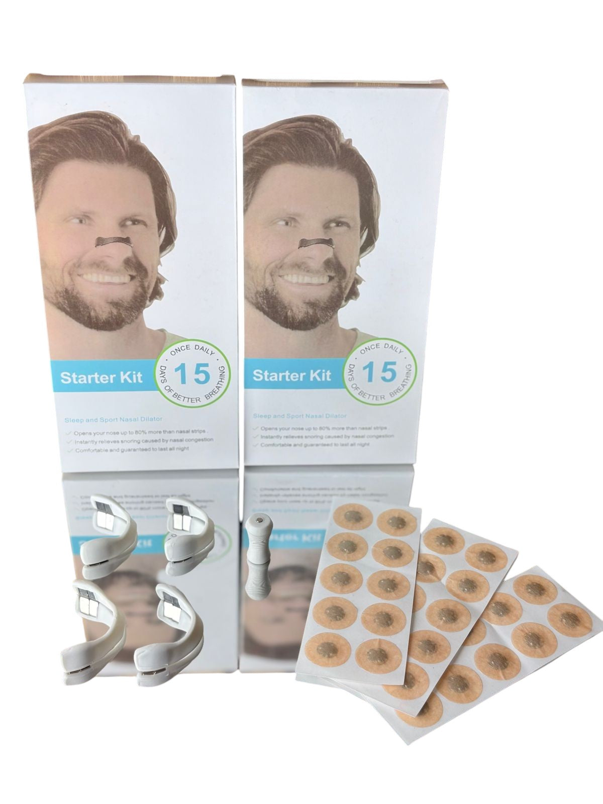 KIT DILATADORES NASALES ANTIRRONQUIDO