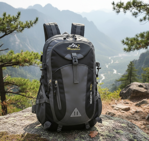 Gray helmet for bikers