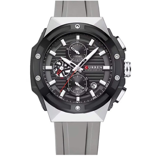 Gray helmet for bikers